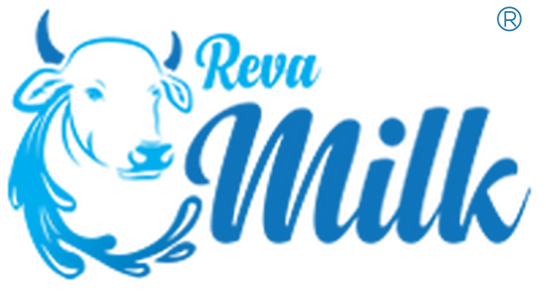 Reva Milk logo with registered trademark symbol